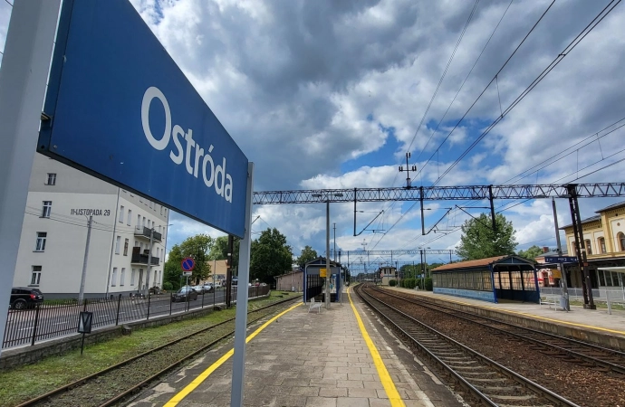 Stacja kolejowa w Ostródzie przejdzie modernizację