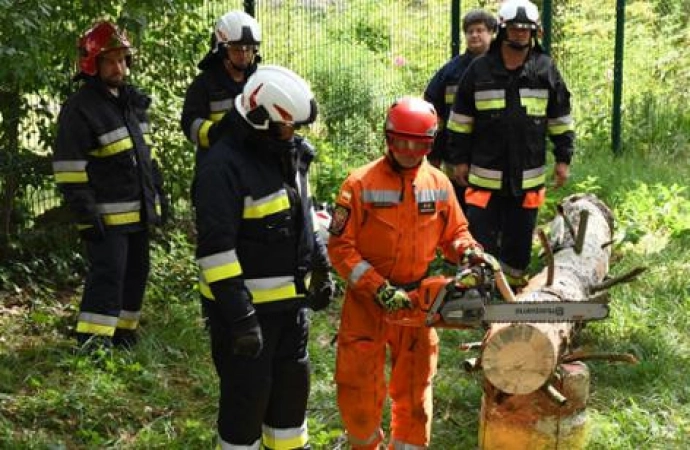Szkolenie ukraińskich strażaków