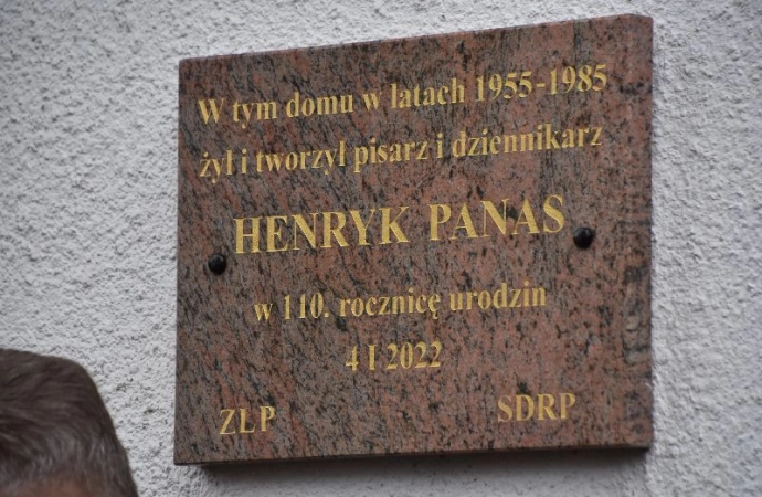 Upamiętnili Henryka Panasa